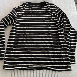 Uniqlo Striped Long-Sleeve T-Shirt Size XL